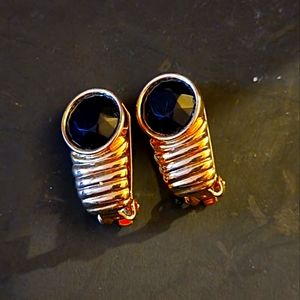 Vintage J G HOOK Clipon Earrings